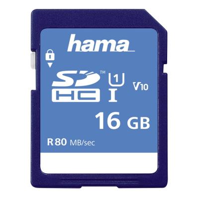 SDHC 16GB Class 10 UHS-I 80MB/S